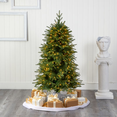 Easy Set-Up Lighted Christmas Tree