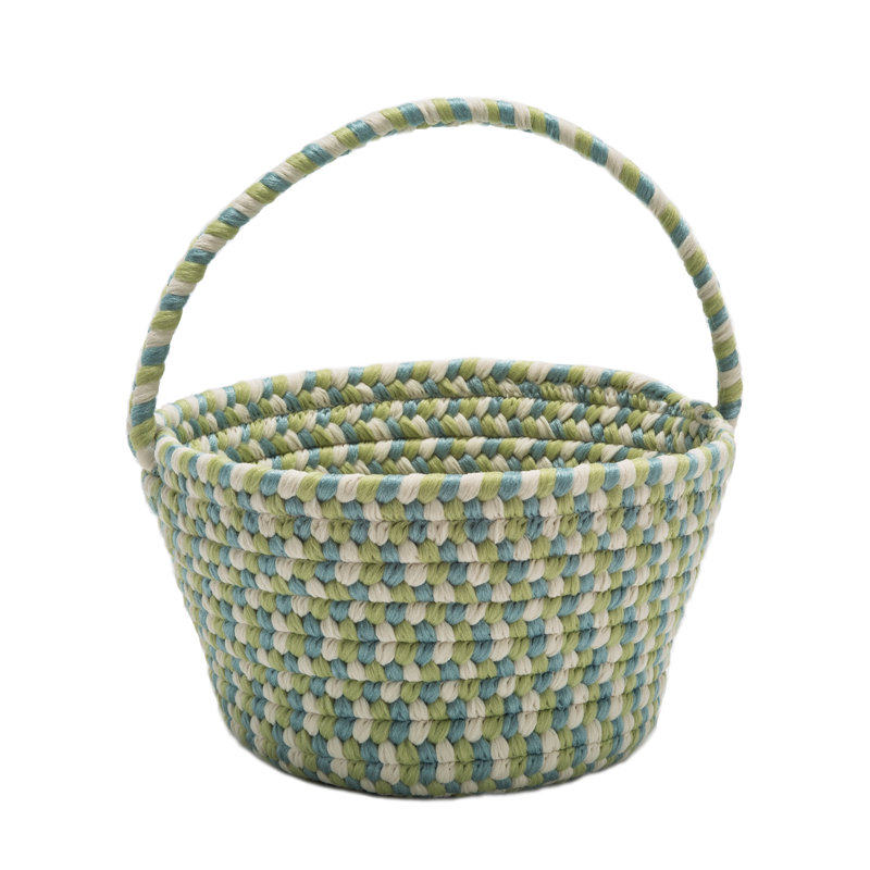 Panier Linda, Vert / Bleu