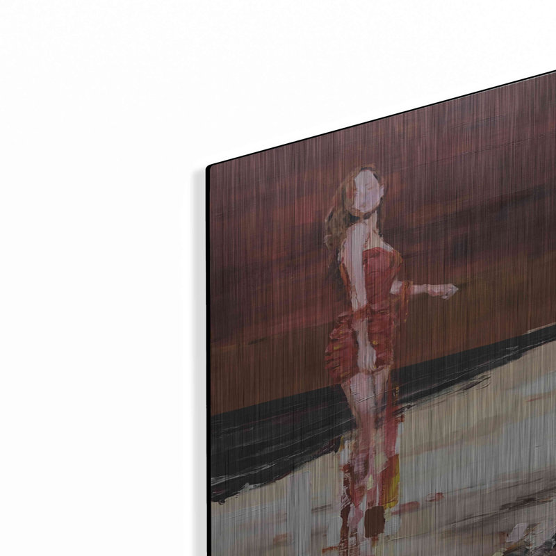 "In Red" par Oscar Alvarez Pardo, H 16 po x l 12 po