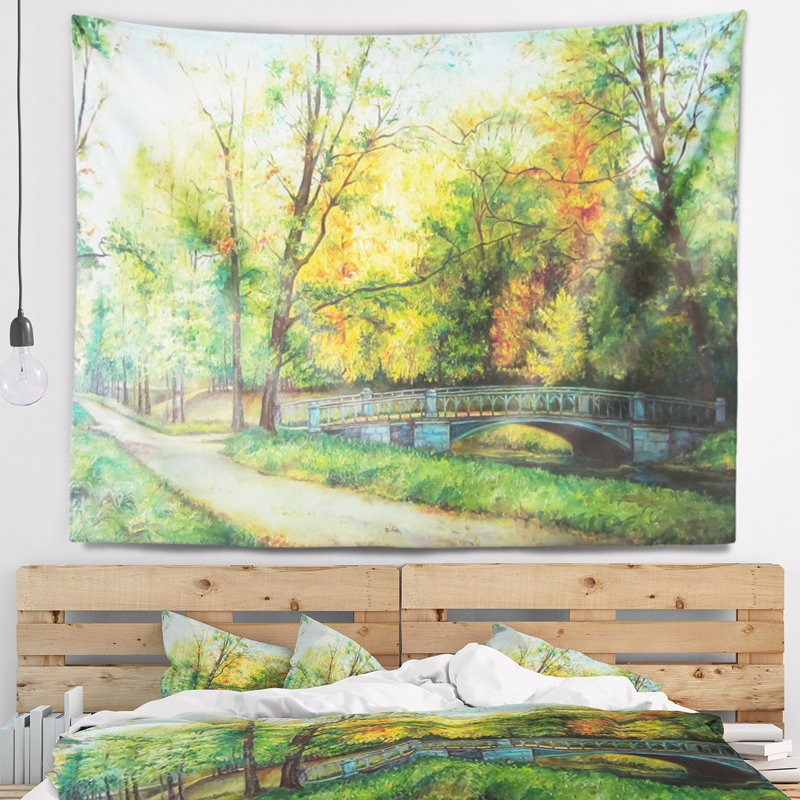 Tapisserie Schafer Bridge, H 32 po x l 39 po