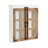 Two-Tone Wall Cabinet for Storage