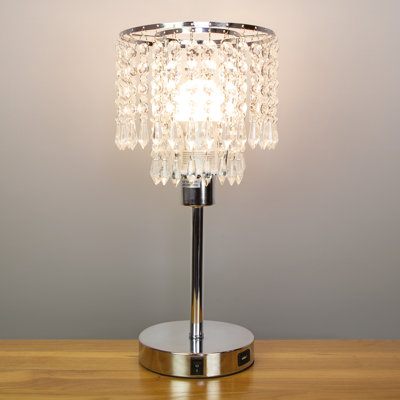 Metal USB Table Lamp