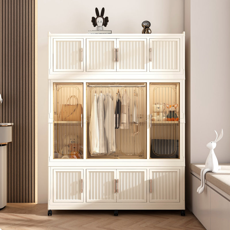 Organisateur de garde-robe portable pour vêtements