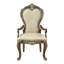 Chaise avec accoudoirs (ensemble de 2)
