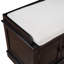 Banc de rangement avec 4 portes et tablettes réglables, banc à chaussures avec coussin amovible pour le salon, vestibule-1947633044