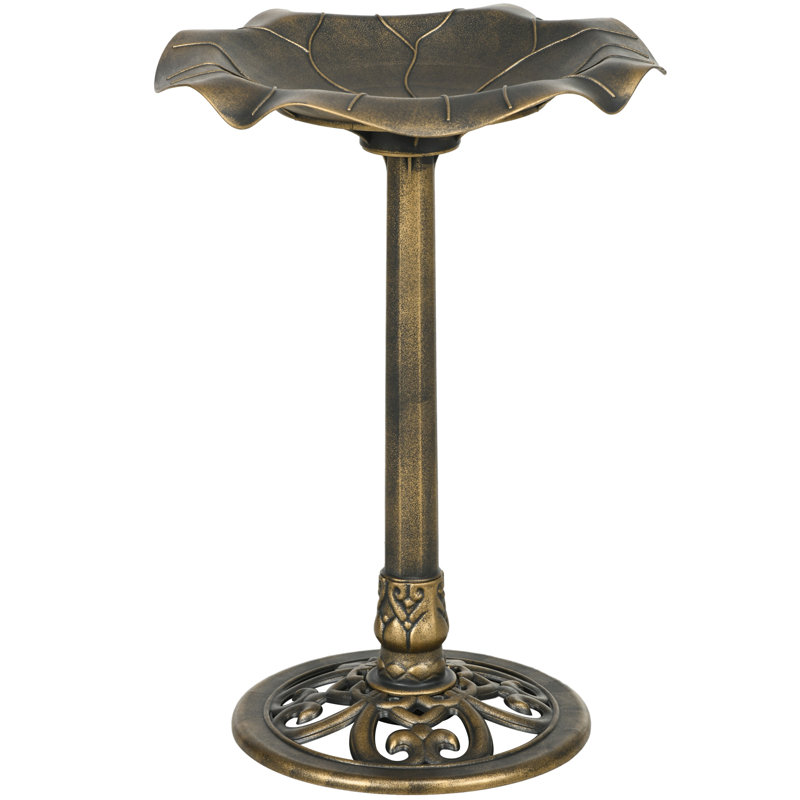 Plastic Stake Birdbath