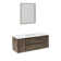 Fresca Formosa 54" Wall Mount Single Sink Bathroom Vanity Set with Top, Sink and Mirror (Faucet Not Included)