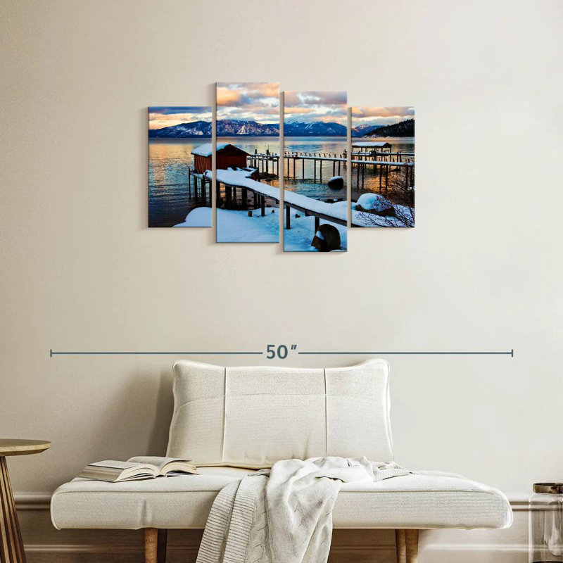 Jetées Alvord Lake Tahoe, H 22 po x l 36 po