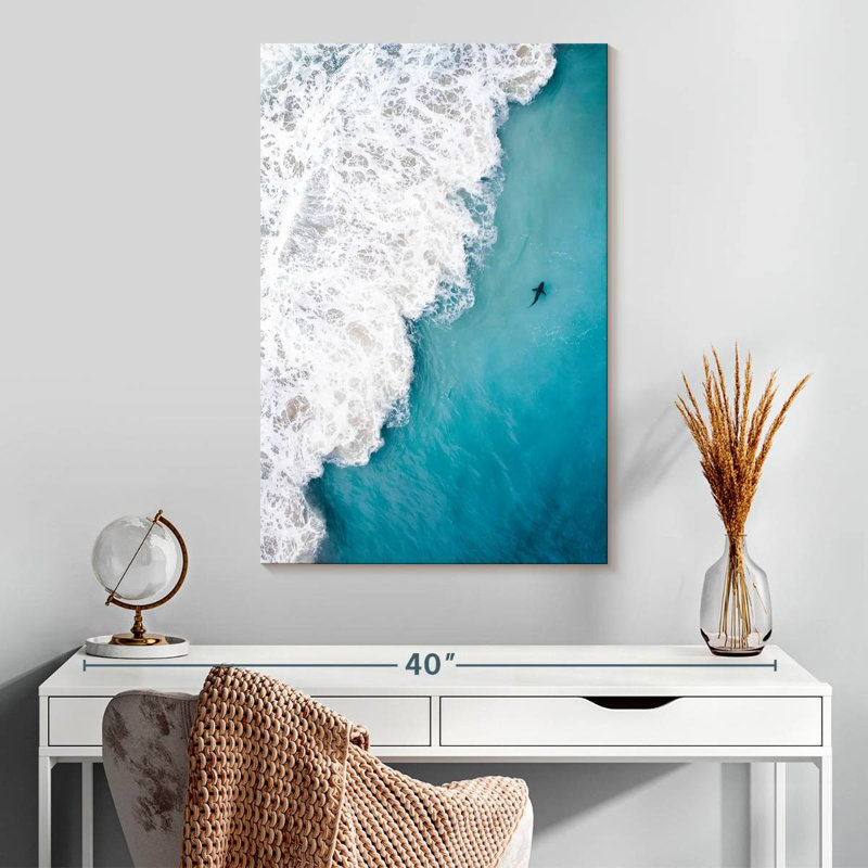Brampt Shark In The Shallows, 30" H x 20" W