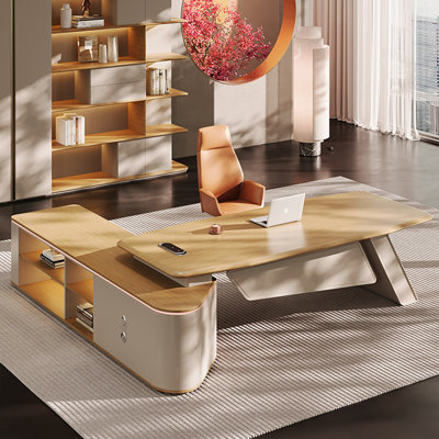 Bureau de direction en L 102,36 po