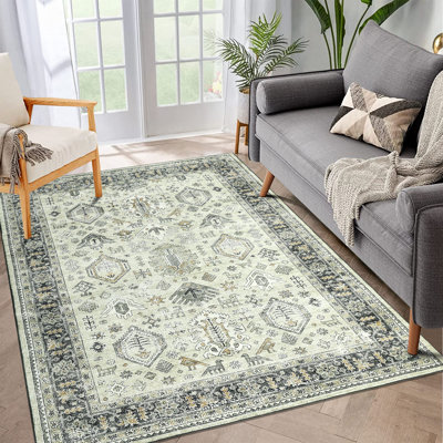 Tapis Dalhia avec envers antidérapant