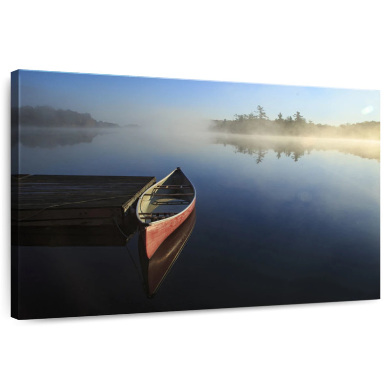 Lac Alvord Misty Morning, H 8 po x l 12 po