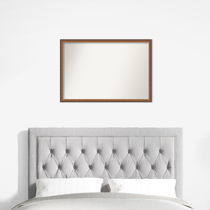 Miroir mural Hallard, 26,25 po x 38,25 po, Rectangle, Bronze