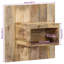50cm W Solid Wood Bedside Table-1533030679