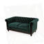 Canapé en velours Chesterfield 59,44 po-695270218