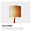 Lampe sur pied Wabi-Sabi