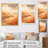 Beige Sandy Clouds Horizon - Clouds Canvas Art Print-1520543373-1520543360
