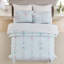 Lenox Spice Village 2-Piece Quilt Set, Light Blue, Twin/Twin XL-847273537-847273539