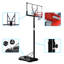 Panier de basketball pliable réglable en hauteur 44,09 po
