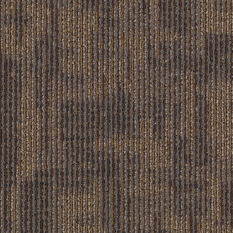 Carreaux de moquette en fibre de nylon 24 po x 24 po Mohawk Bremen (96 pieds carrés par carton - 24 carreaux), Noir