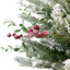 Flocked Balsam Pine Artificial Mini Christmas Tree In Burlap Base - 24" - Unlit