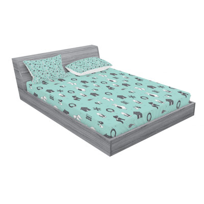 Gnome Microfiber Sheet Set