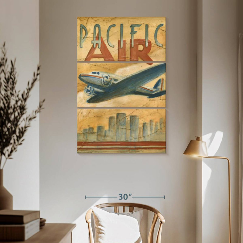 Mehar Pacific Air, 65" H x 42" W