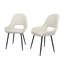 49cm H Upholstered Metal Upholstered Back Accent-1231431064