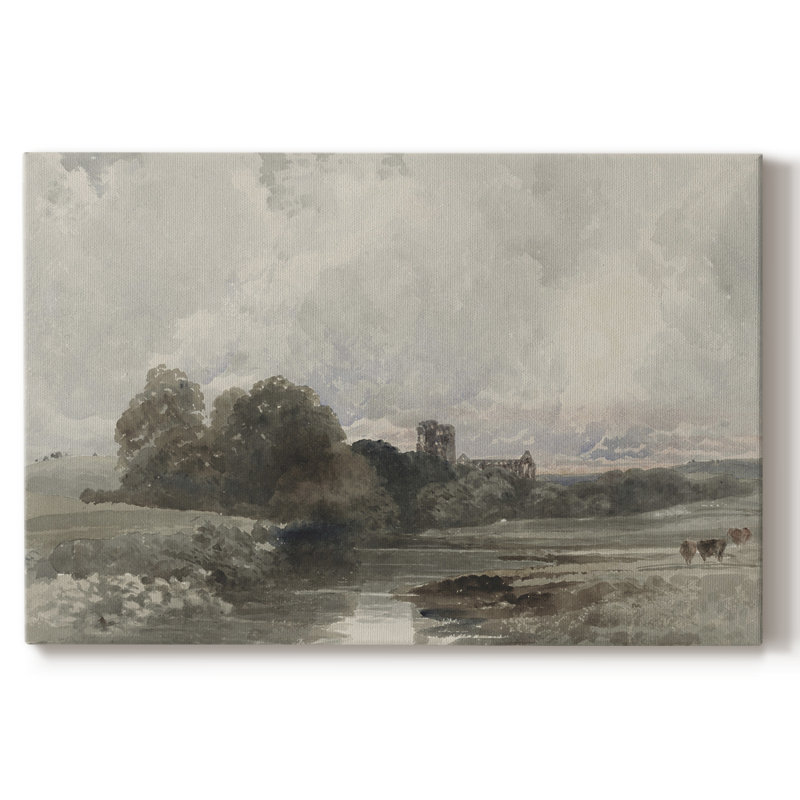 Paysages rétro-CCDXLII -Galerie enveloppée Cavas, 40 x 60