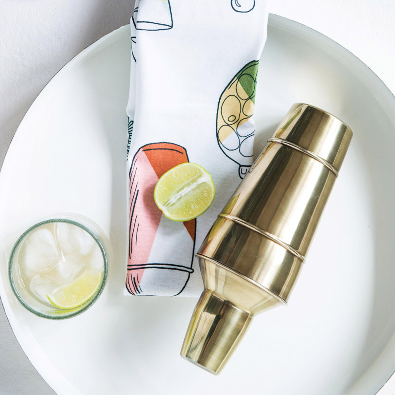 Gerbera Brass Stainless Steel Shaker