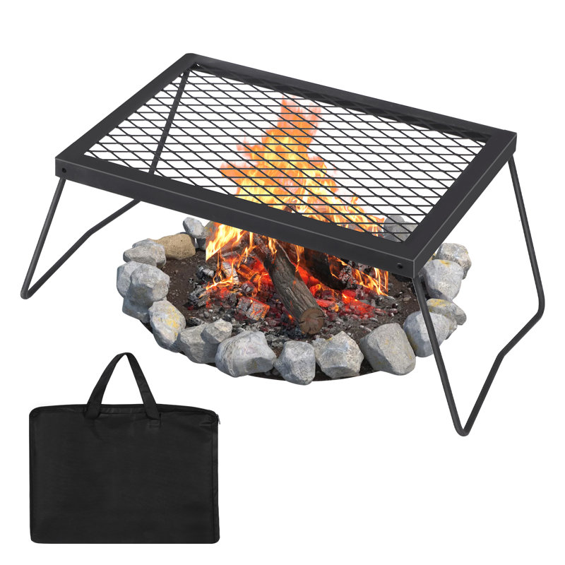 HAUSPROFI 30cm W Portable Charcoal Grill