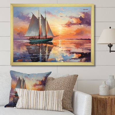 Volner voilier maritime, mélodie I sur toile