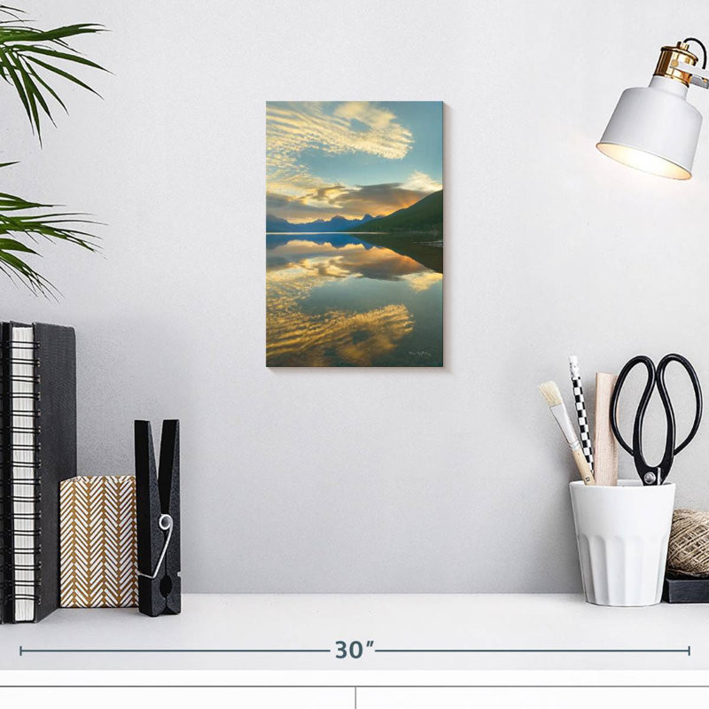 Alvord Montana Sunrise, H 12 po x l 8 po