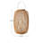 19.69'' H Bamboo Tabletop Lantern