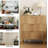 3 Drawer Dresser With Gold Handle And Large Drawer-273667380