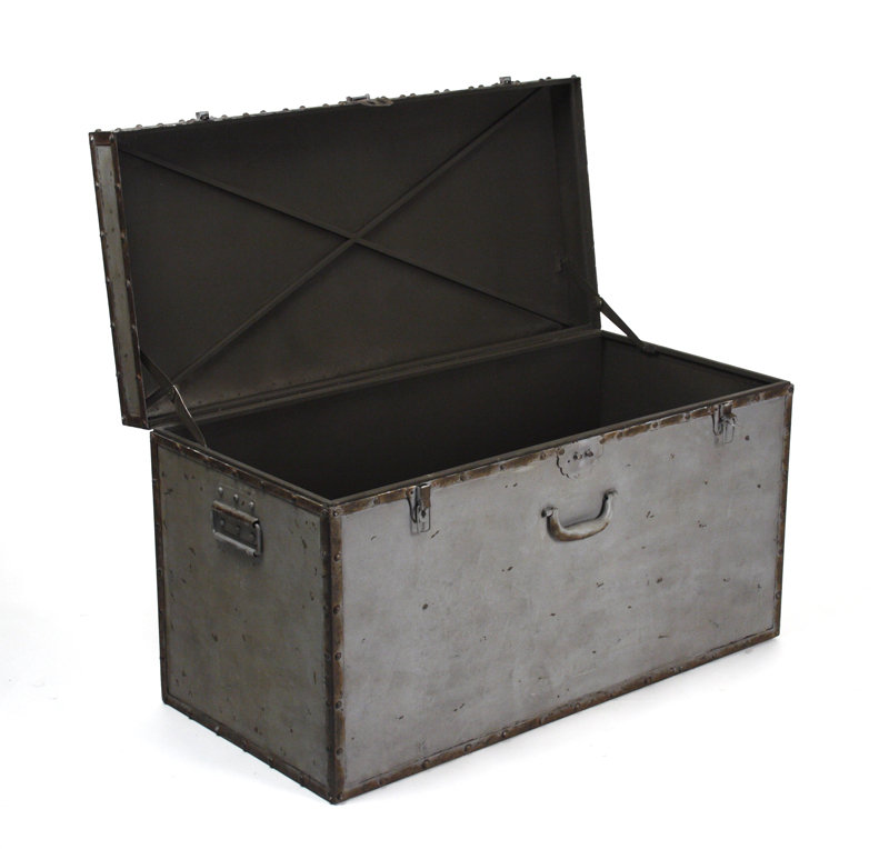Metal Decorative Bin