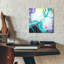 Art mural en verre Wrought Studio ™ «Ice Wind» par Romeo Zivoin-1494530295