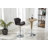 Sanchez Swivel Upholstered Adjustable Height Counter Stool-1355476430