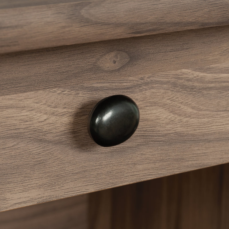 Computer Desk, Washed Walnut