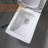 White-gold Dual-flush Elongated One-piece Toilet (seat Included)