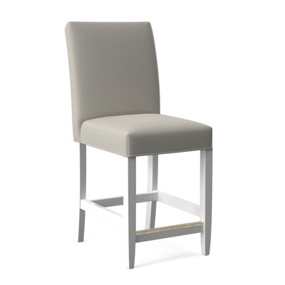 Manhattan Upholstered Stool with Solid Wood Frame