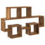 Wall Shelf With Shelf 82 X 15 X 51 Cm Engineered Wood-1424725903