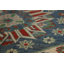 Tapis rouge à motif oriental Kazak