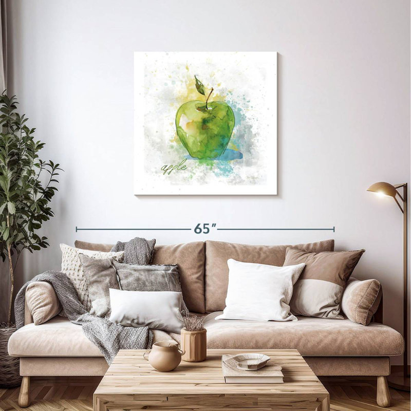 Yarlin A Fresh Apple, 36" H x 36" W