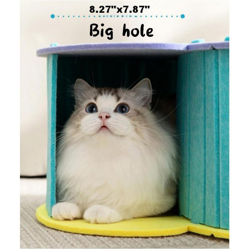 Cat Tunnel Felt Mat