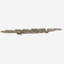 24.8x17.3x2" Gold Monstera Leaf Wall Décor-663681013