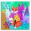 «Fox On The Go» par Michal Loren, art mural en verre acrylique, 12 po x 12 po-132496464