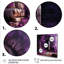 Porte mauve mauve à motif floral-1263600512-1263600513