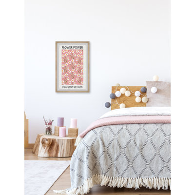 Collection De Fleurs - Single Picture Frame Print
