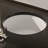 Whitehaus 18" Undermount or Drop-in Fireclay Kitchen Sink With Rear Center Drain Location